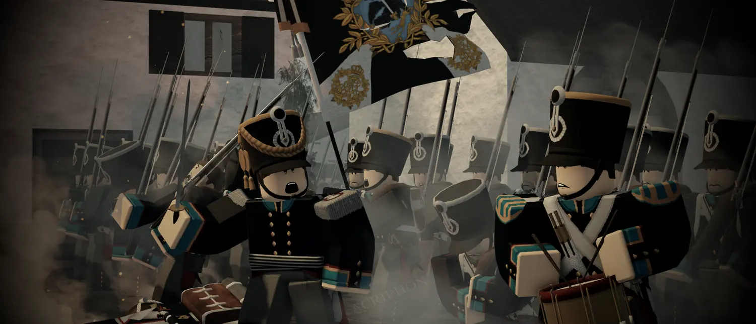 Nr. 26 soldiers at close ranks